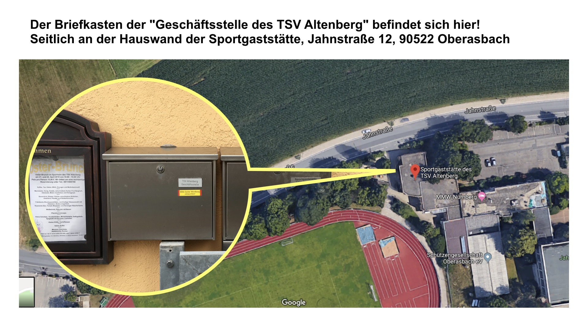 20190508 Briefkasten des TSV Altenberg